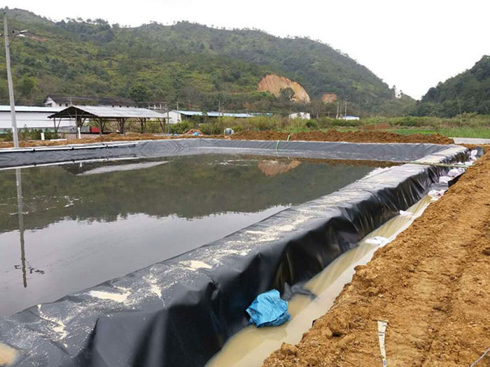 魚塘里用土工膜做防滲層需不需要回填土壤？